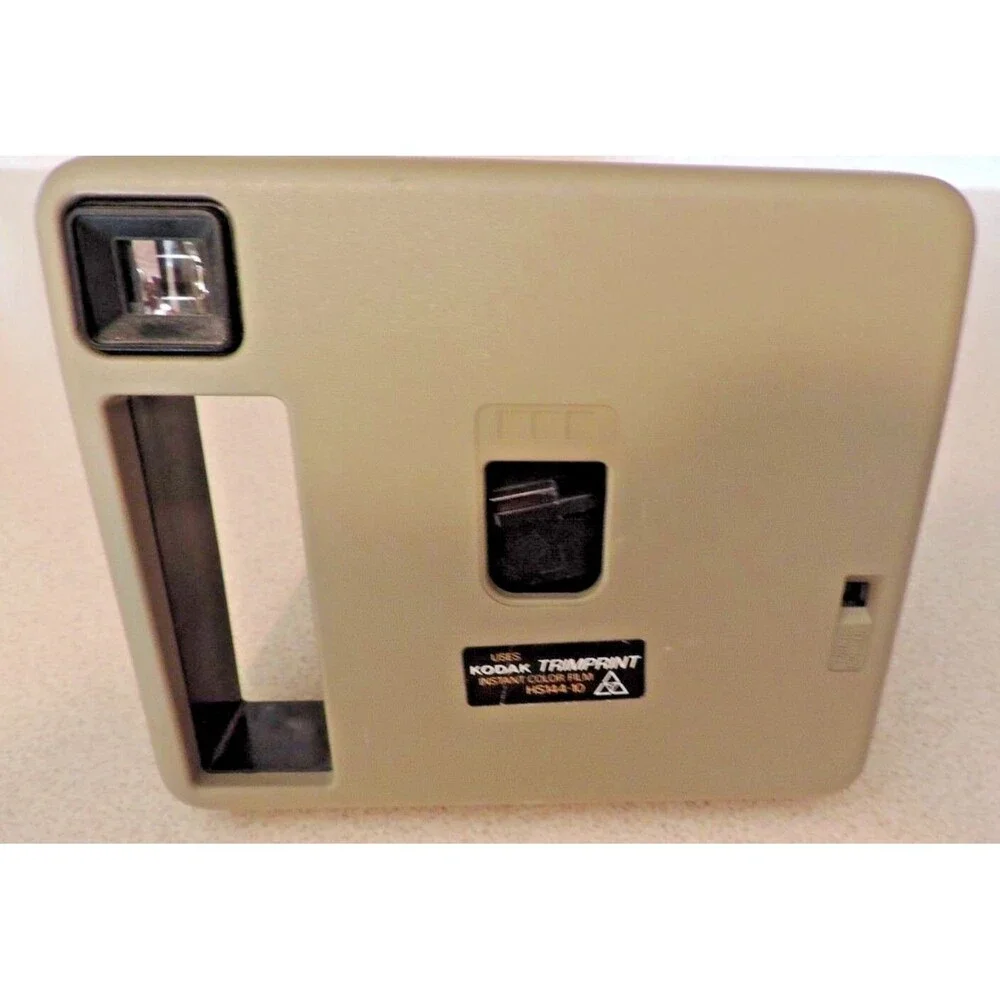 Vintage Kodak Kodamatic Pleaser 2 Instant Camera Brown Retro Film Camera